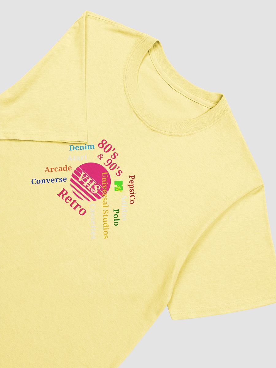 Retro VHS Word Cloud T-Shirt product image (3)
