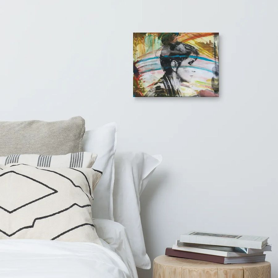 HARD SAIL PAINT SPLASH CANVAS WALL ART product image (6)