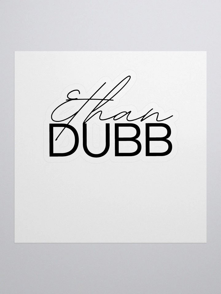 Script Logo Sticker product image (1)