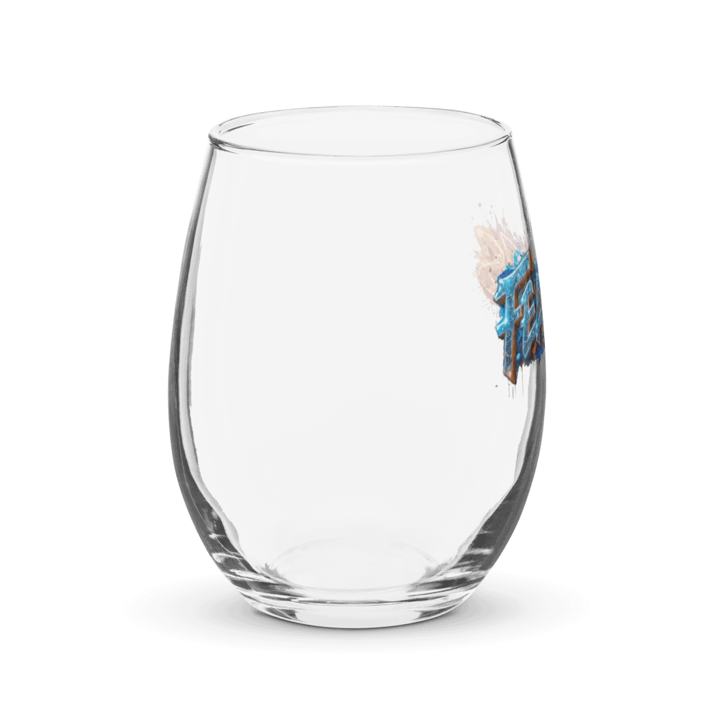 Fearless Graffiti Stemless Wine Glass product image (4)