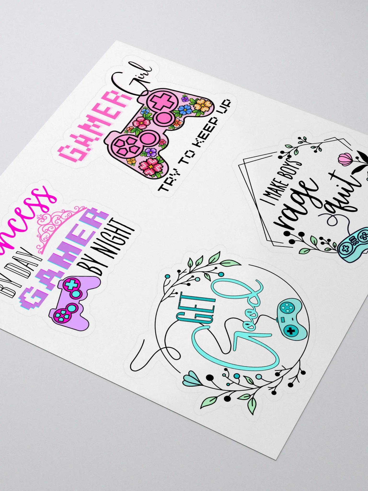 Gamer Girl Sticker Bundle product image (3)