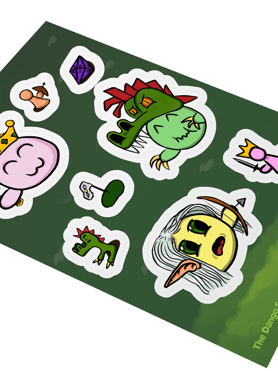DnD Dango Set - Kiss Cut Sticker Sheet product image (3)