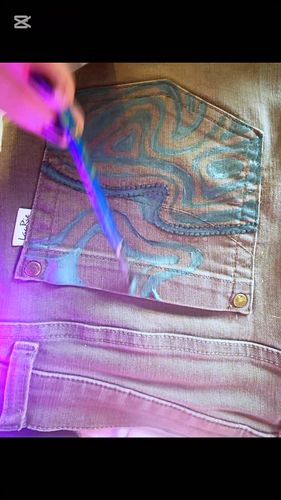 #artist #Denmark #art #jeans #diy #Timelapse #abstractart art