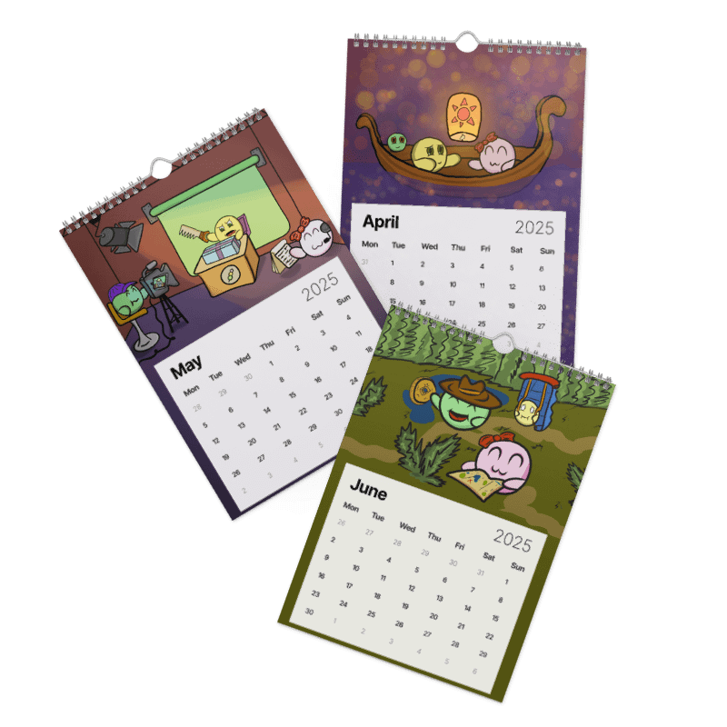 Calendar 2025 - Dango Squad Adventures product image (4)