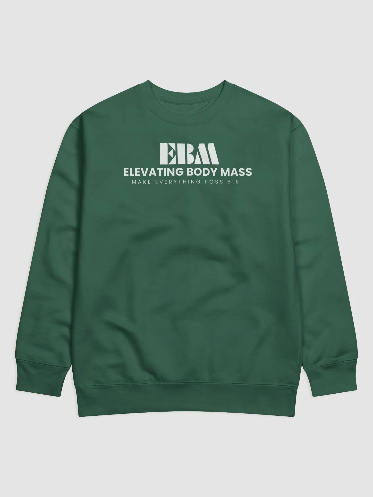 EBM Sweatshirt (White Logo) product image (1)