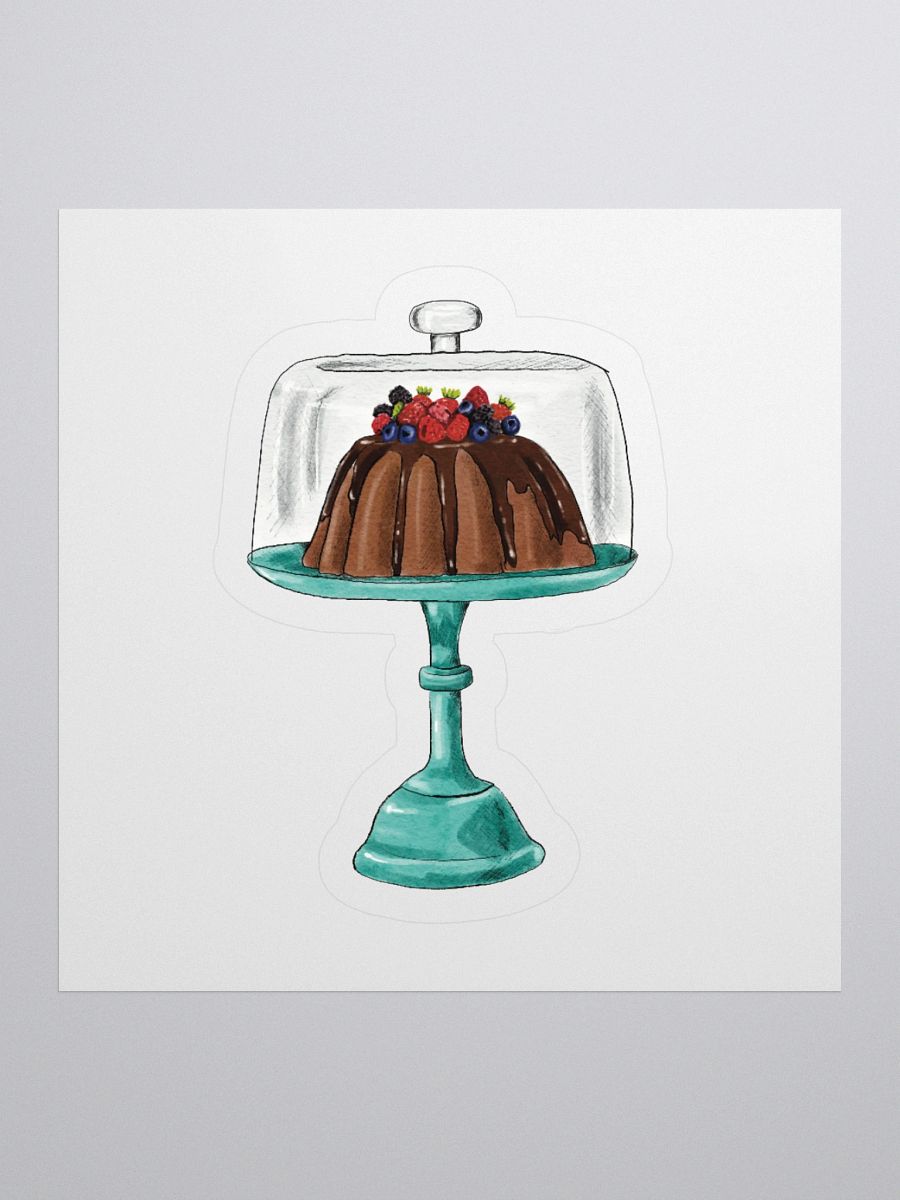Vintage Bakery Cake Sticker product image (2)