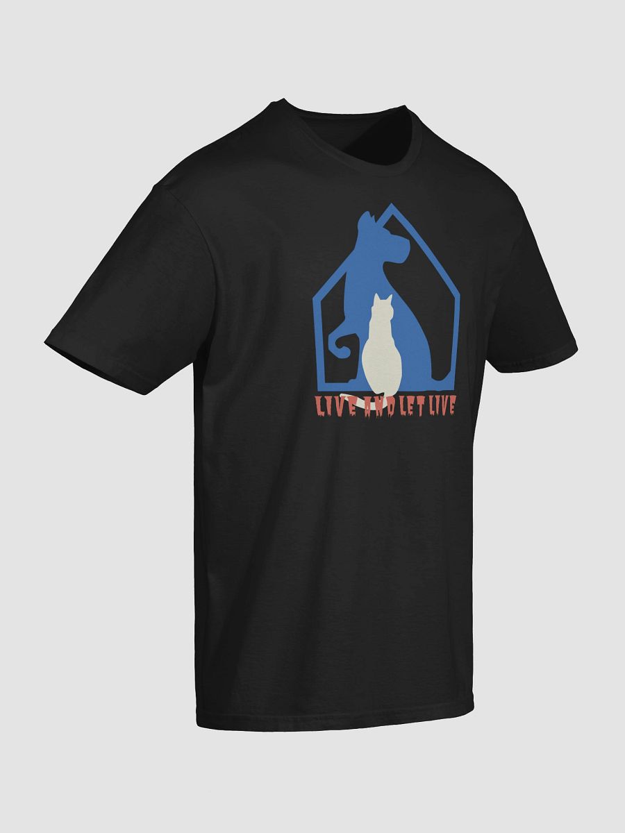 Slogan #6 Live and Let Live T-Shirt product image (4)