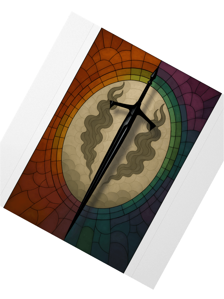 Blood and Smoke Sticker Rectangle product image (2)