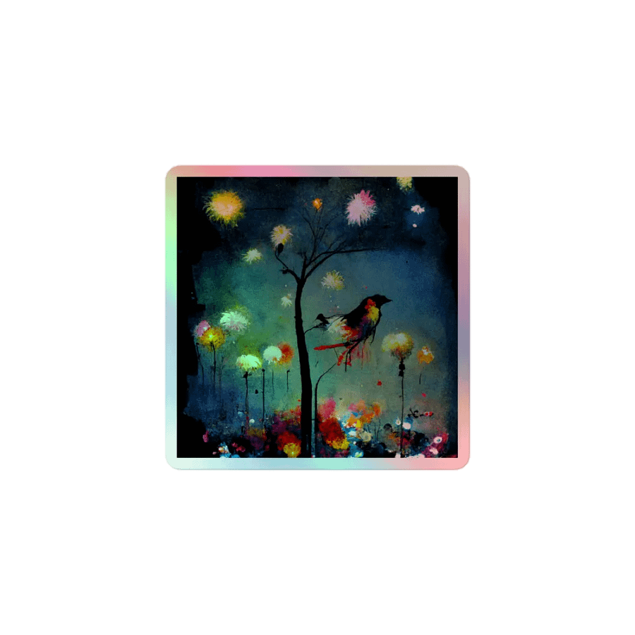 Enchanted Forest Holographic Sticker Collection product image (1)