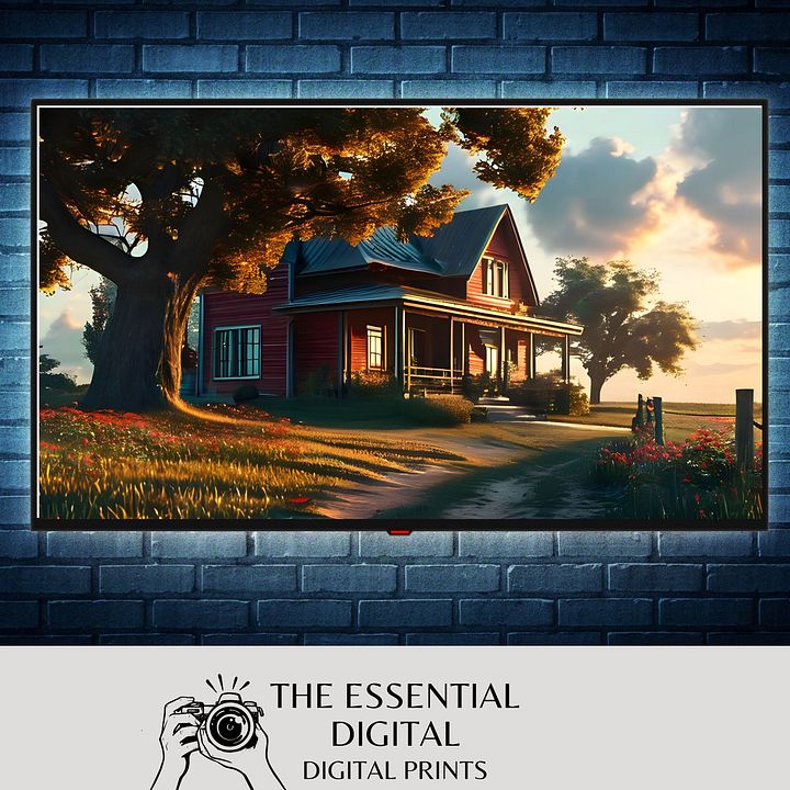 Country Home TV Frame Art product image (1)