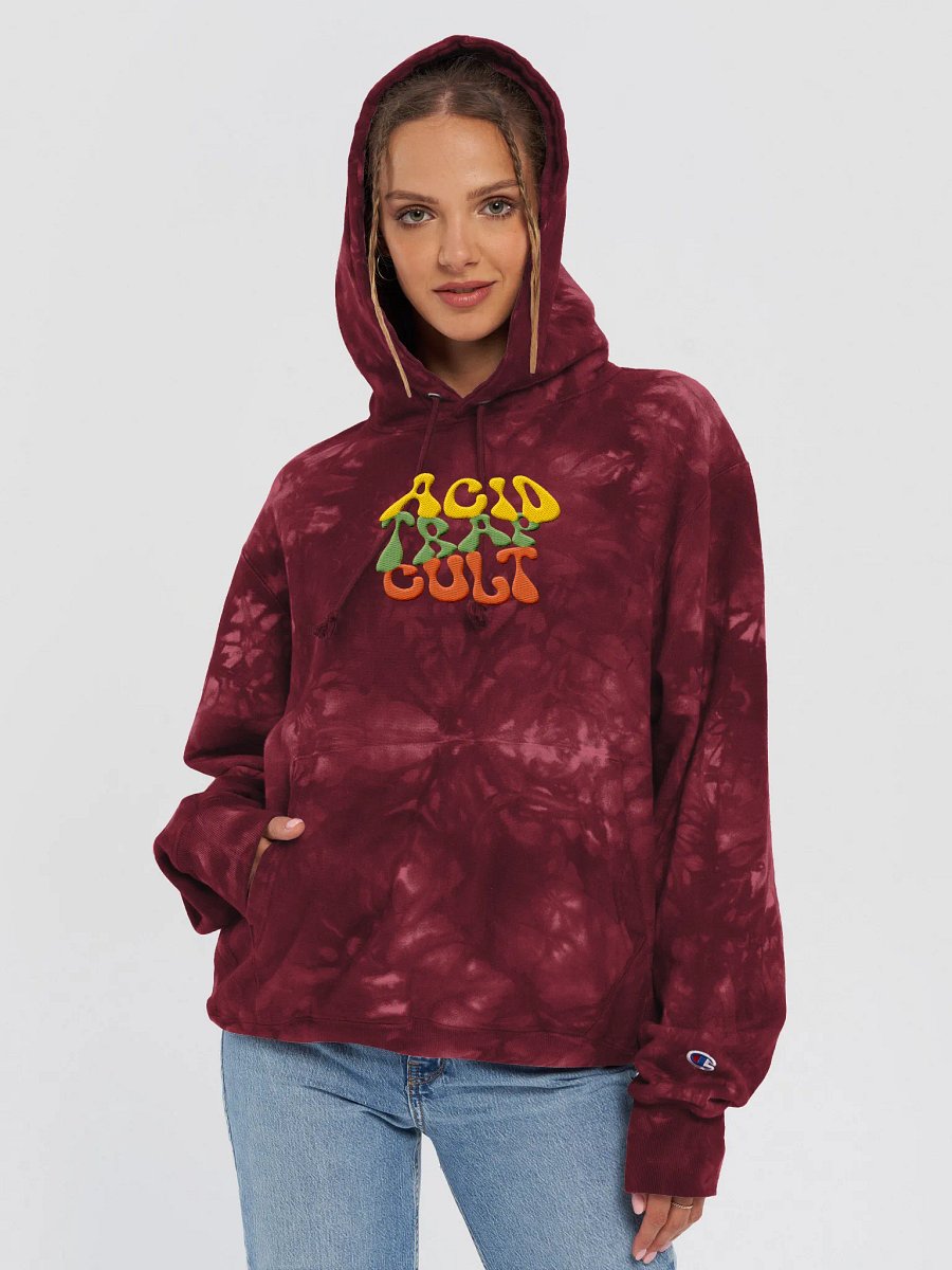 Psychedelic Champion Tie-Dye Hoodie product image (13)