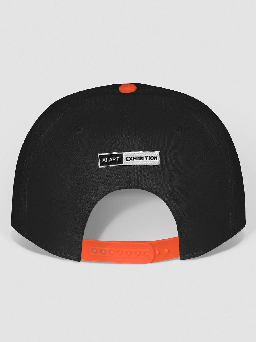 Orange "Van Life" Snapback Cap product image (4)