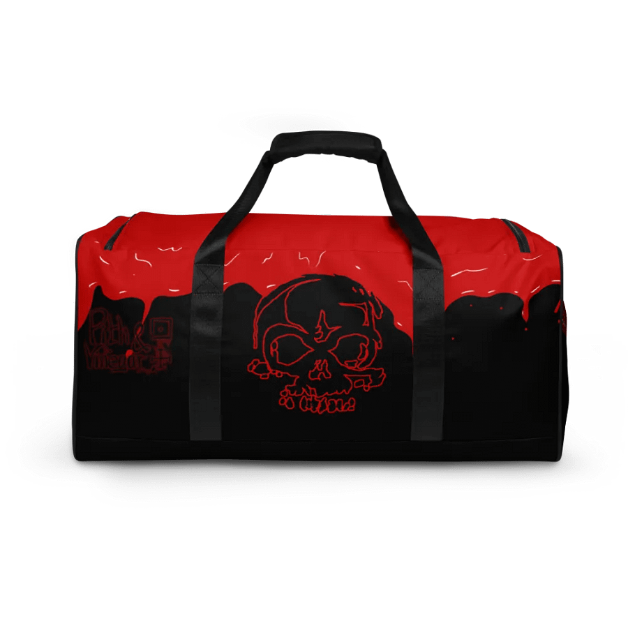 Skull and blood duffle bag product image (4)