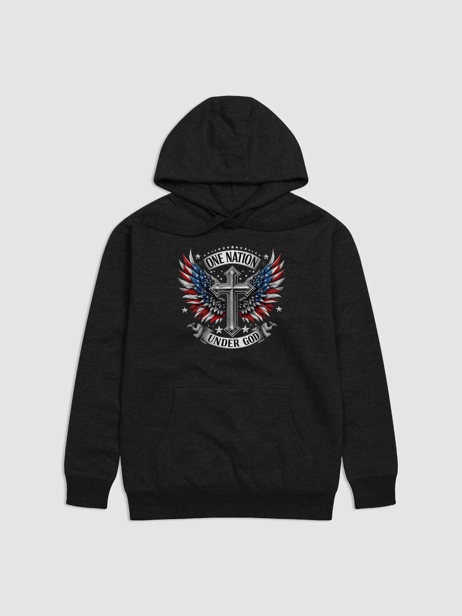 One Nation Under God - Adult Hoodie product image (1)