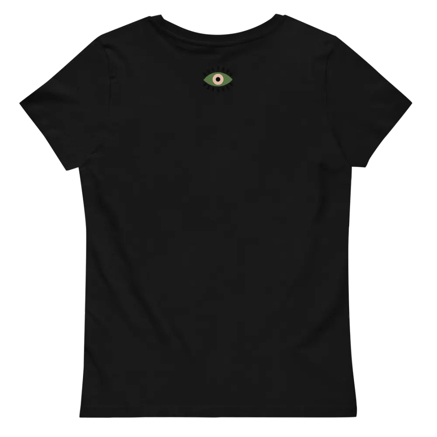 BlackKittenTech Fitted Stella White Tee product image (3)