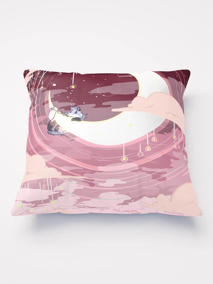 Cotton Candy Skies Square Pillow product image (1)