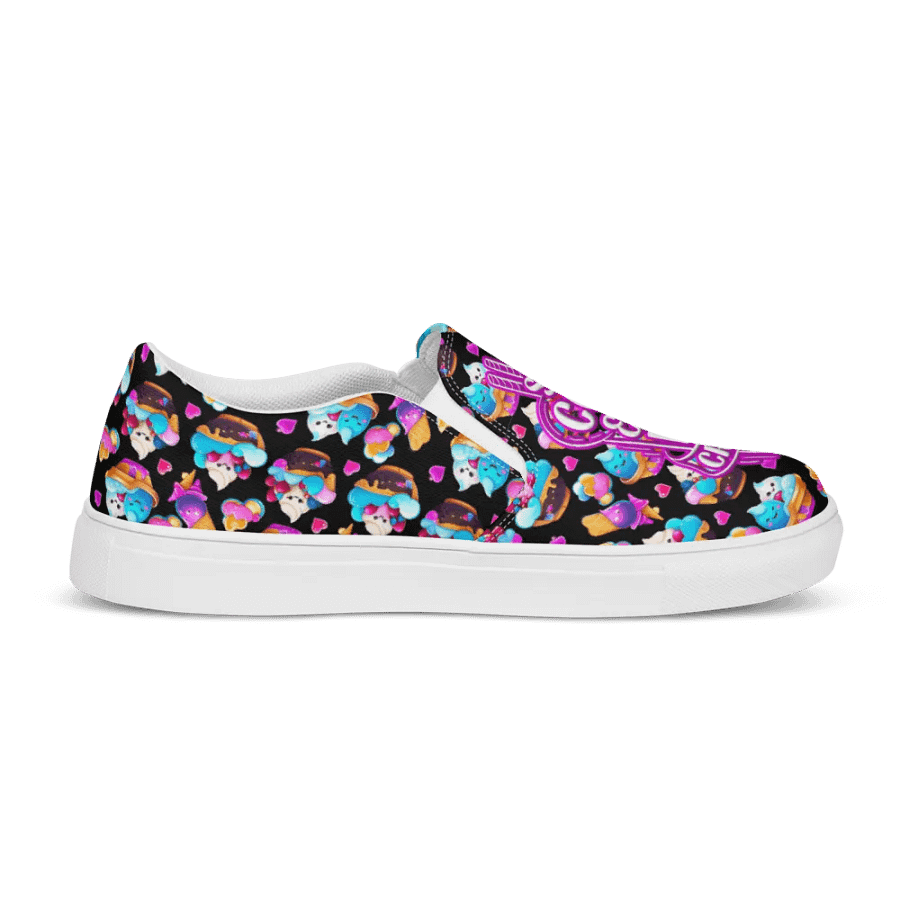 Ice Cream All Over Print Slip On Shoes product image (8)