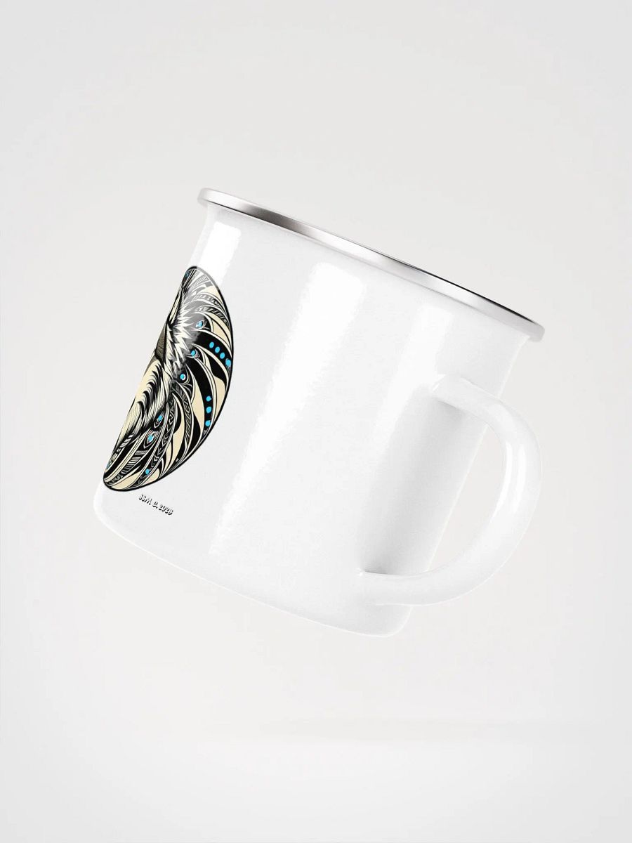 Timber Wolf Enamel Mug product image (2)