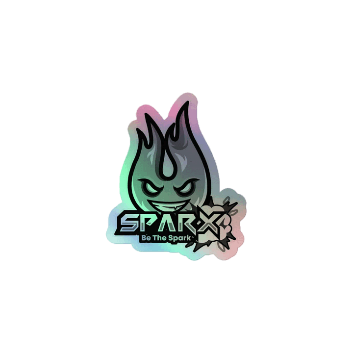 Silver Holographic Kiss-Cut Sticker product image (1)