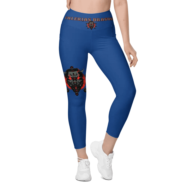 BLUE demon soul square up women's pocket leggings product image (1)