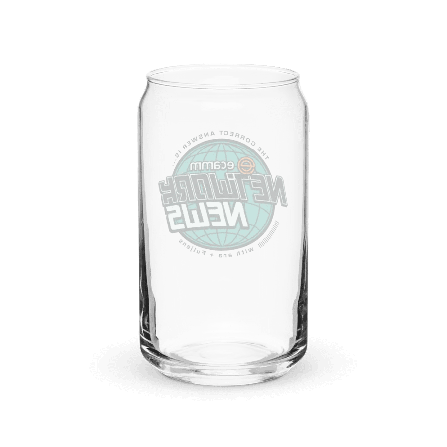 Ecamm Network News 16oz Glass product image (38)
