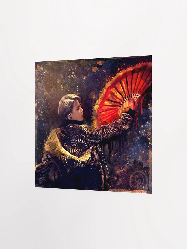 BTS - Jimin Iconic Fan Dance Print (Unframed) - Designed by ChimberArt product image (6)