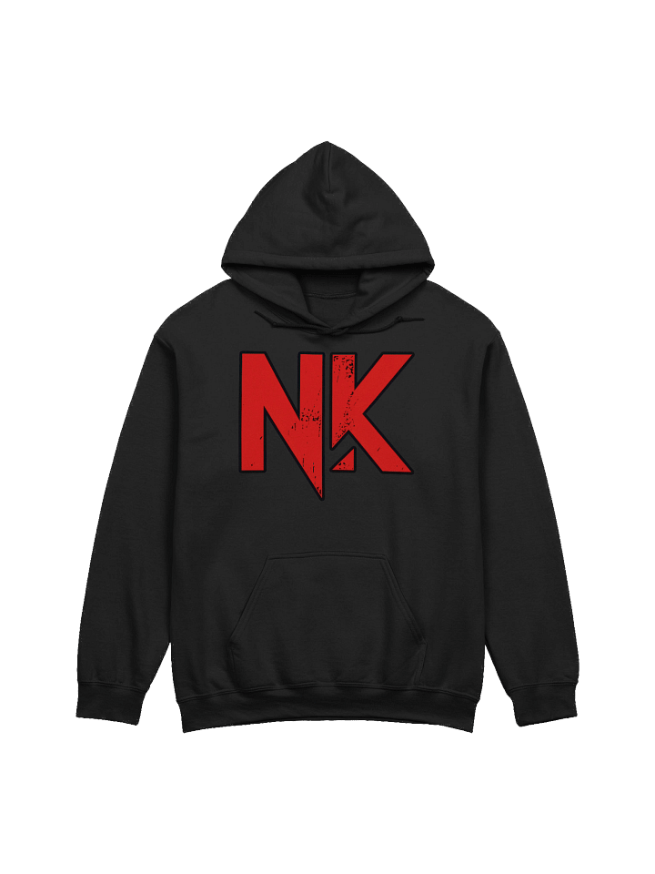 Distressed NK Red Design Hoodie product image (1)