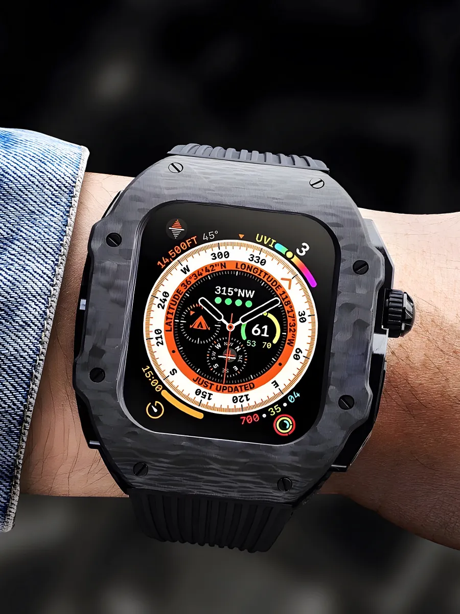 Carbon fiber shop apple watch case