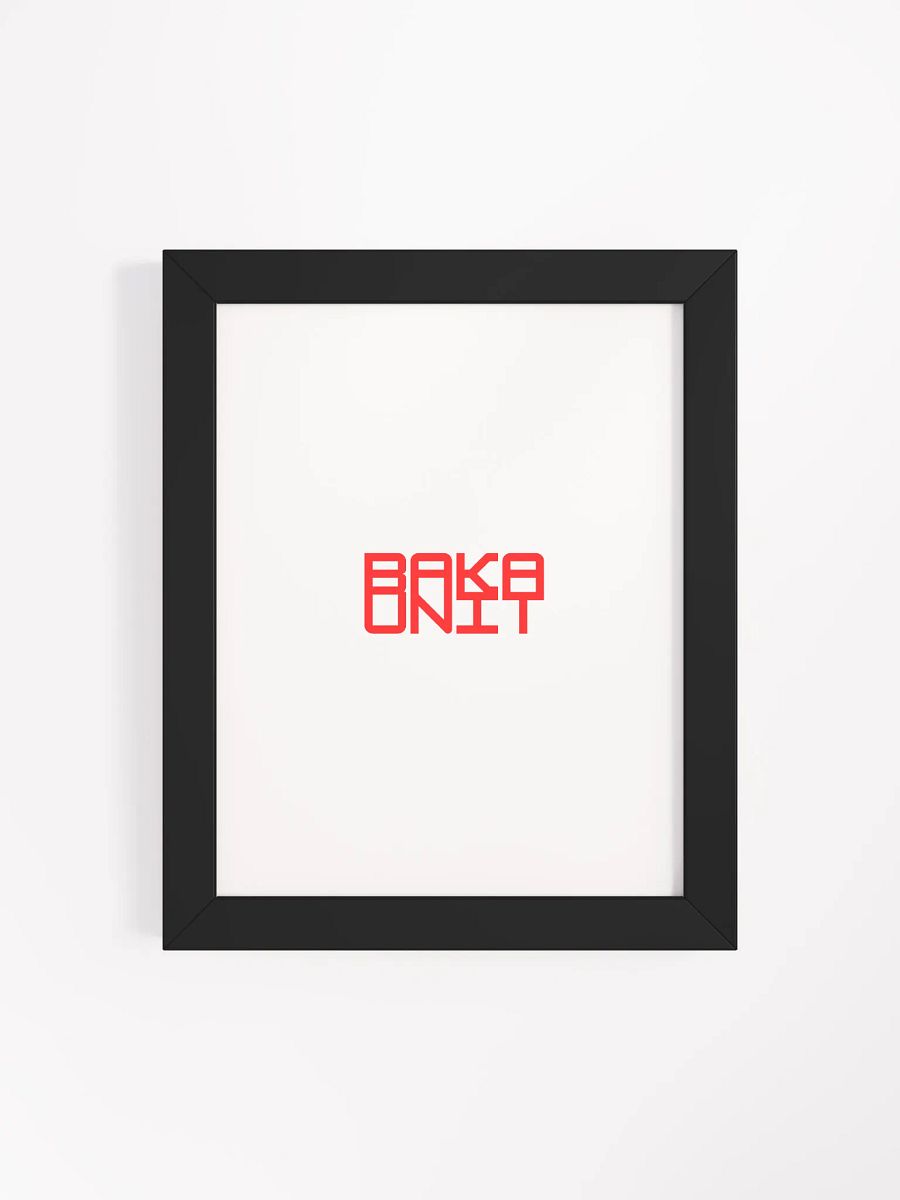 Framed Baka Unit Poster product image (22)