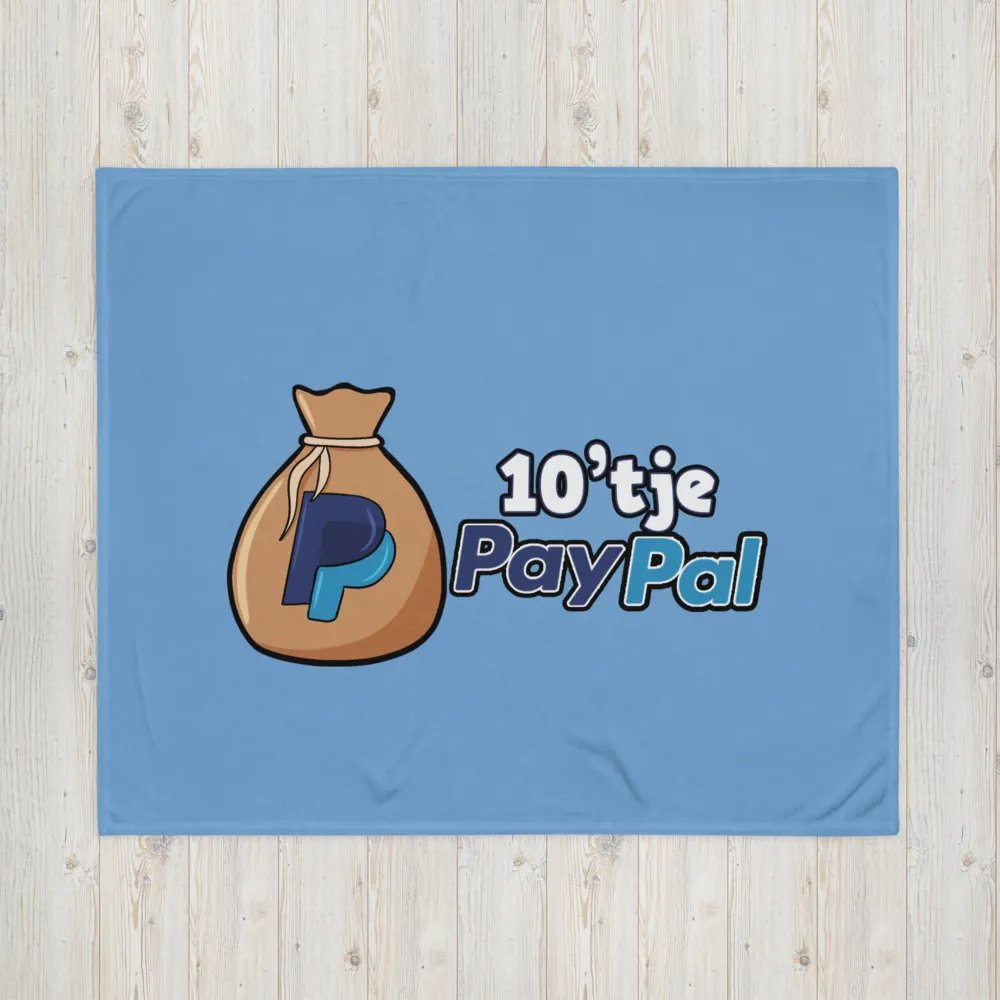 10'tje paypal - Dekentje product image (4)