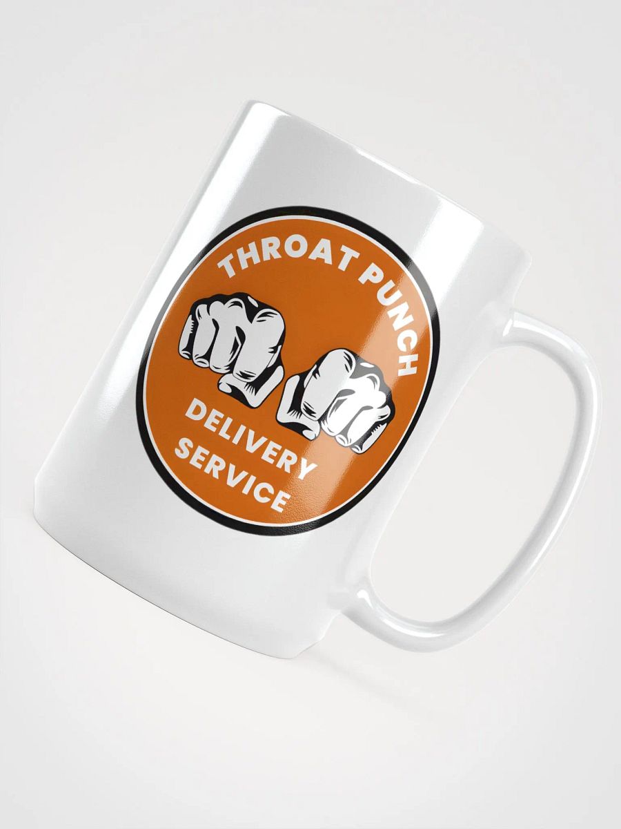 Throat Punch Delivery Service logo Mug product image (4)