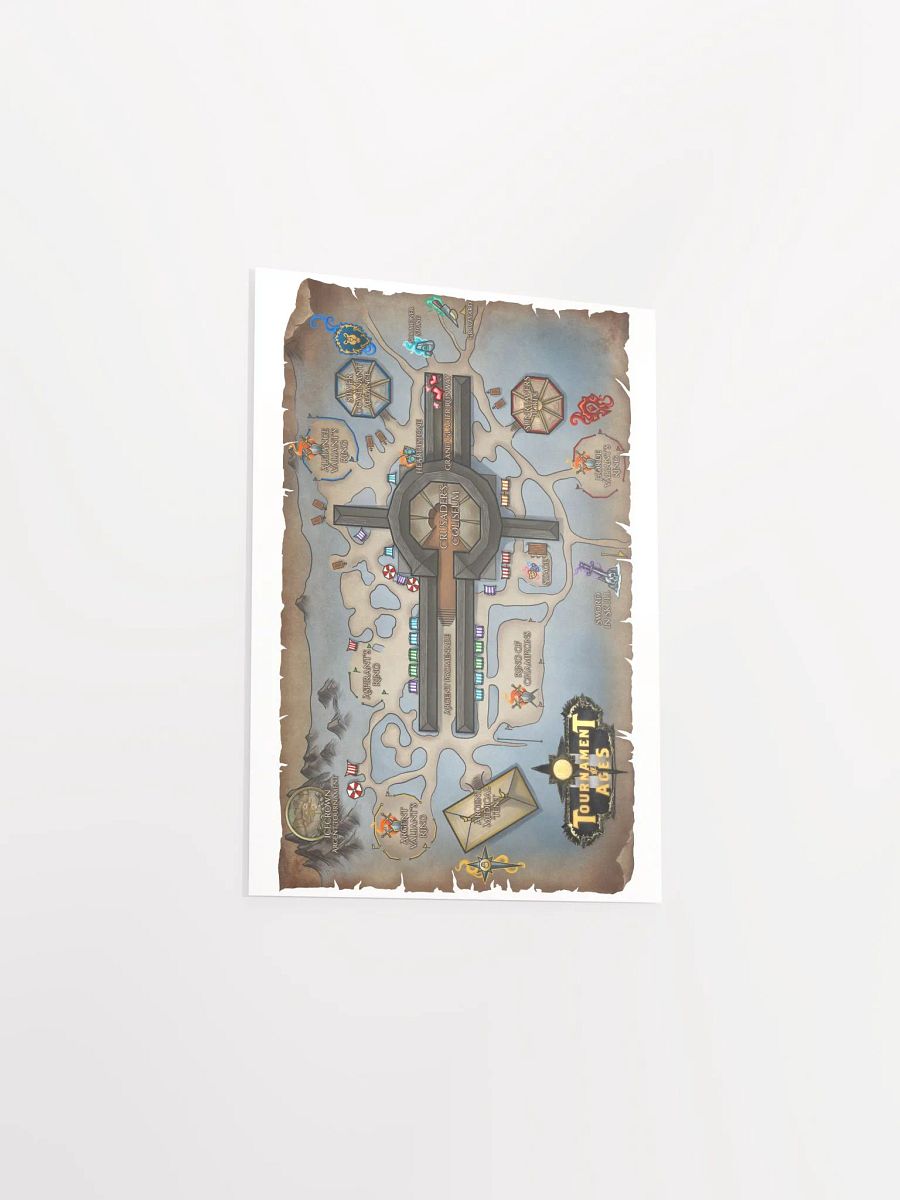 Tournament of Ages - Fairegrounds Map - Poster product image (3)