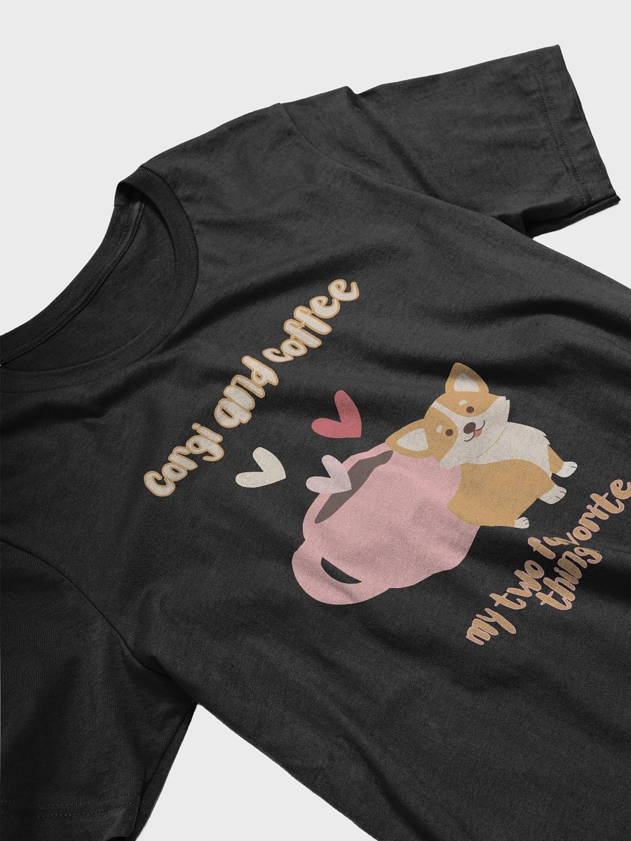 Corgi & Coffee Love T-Shirt product image (3)