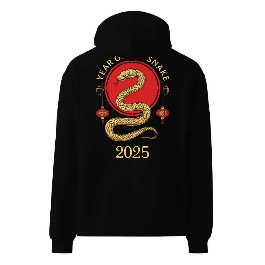 Year of the Snake Unisex Oversized Hoodie - Celebrate the Chinese New Year product image (7)