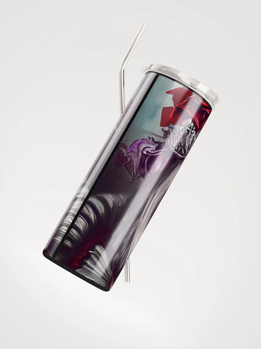 Gothic Romance: Elegant Stainless Steel Tumbler for Valentine's Delight product image (4)