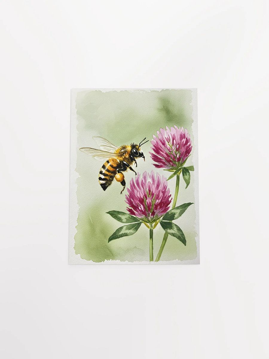 Honeybee Harmony: Dance of the Pollinator Poster product image (4)