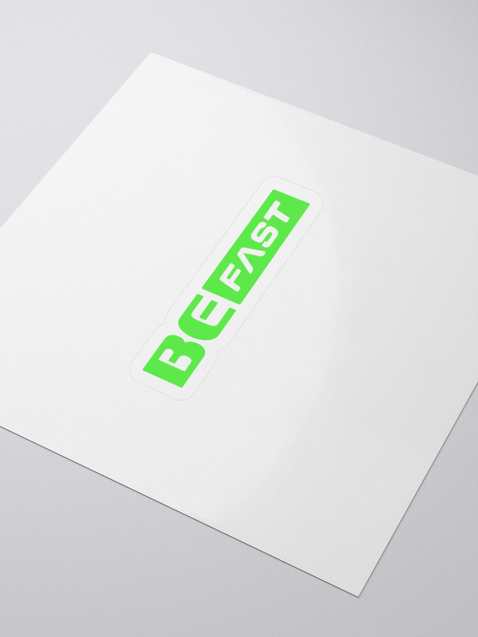 🟩 BEFAST Sticker – Green Edition product image (3)