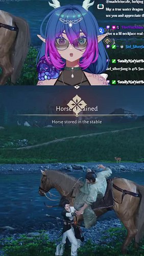 The horse forgot how to walk! | #yatica on #Twitch