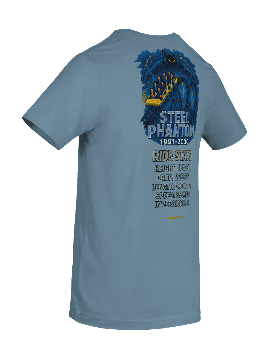Steel Phantom Roller Coaster Vintage T-Shirt product image (47)