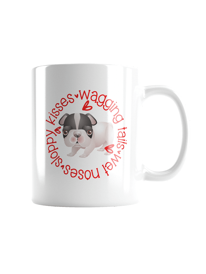 Sloppy Kisses Boston Terrier Mug product image (4)