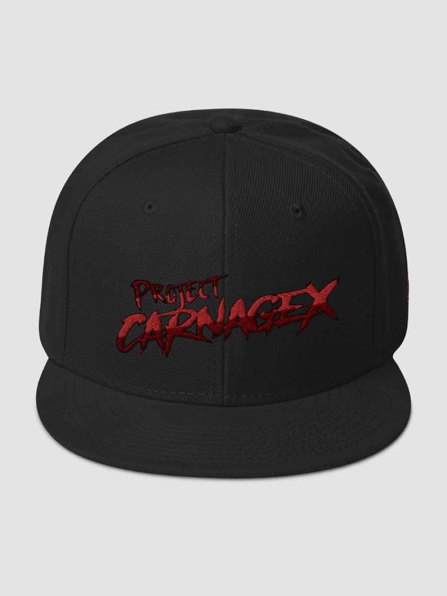 [projectcarnagex] Otto Wool Blend Snapback Cap Otto Cap 125-978 product image (4)