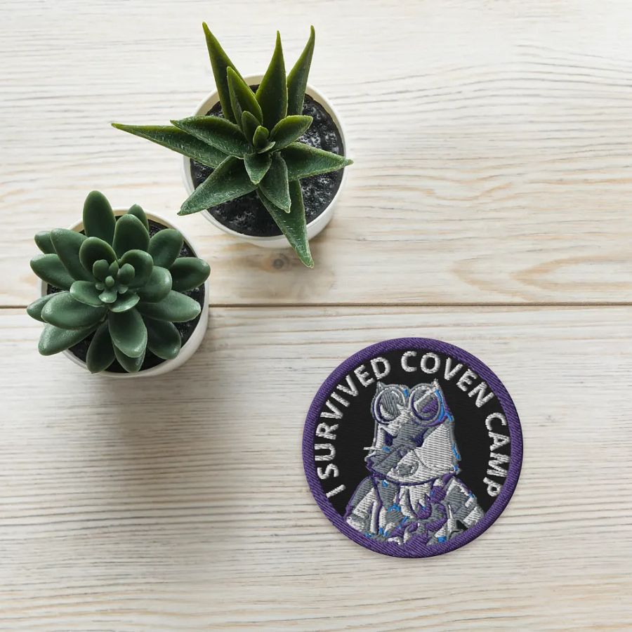Silver Lazer Cat Patch product image (5)