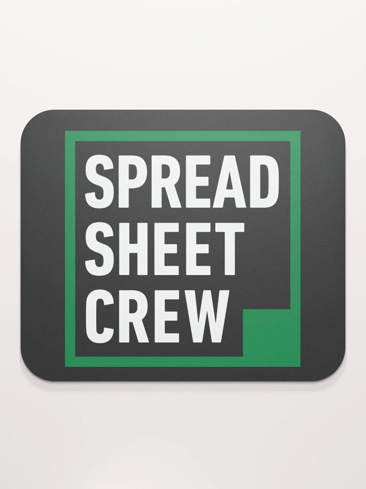 Spread Sheet Crew - Mouse Pad product image (2)