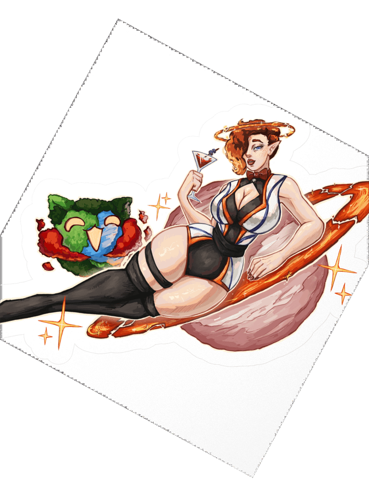 Bartender's Pinup Sticker product image (5)