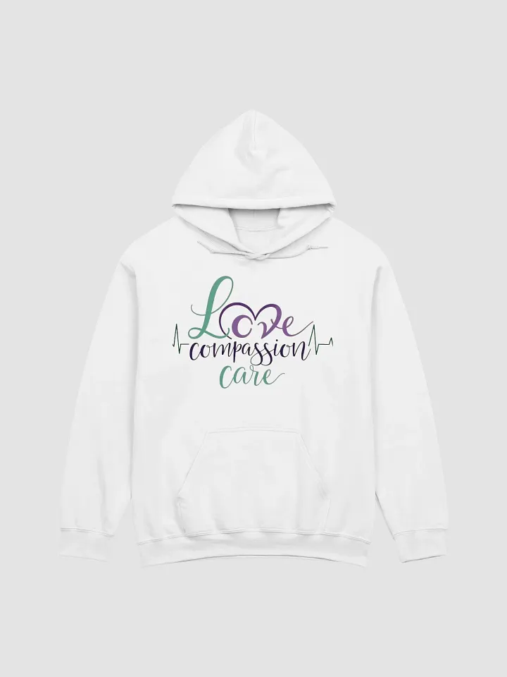 Love Compassion Care Classic Hoodie product image (3)