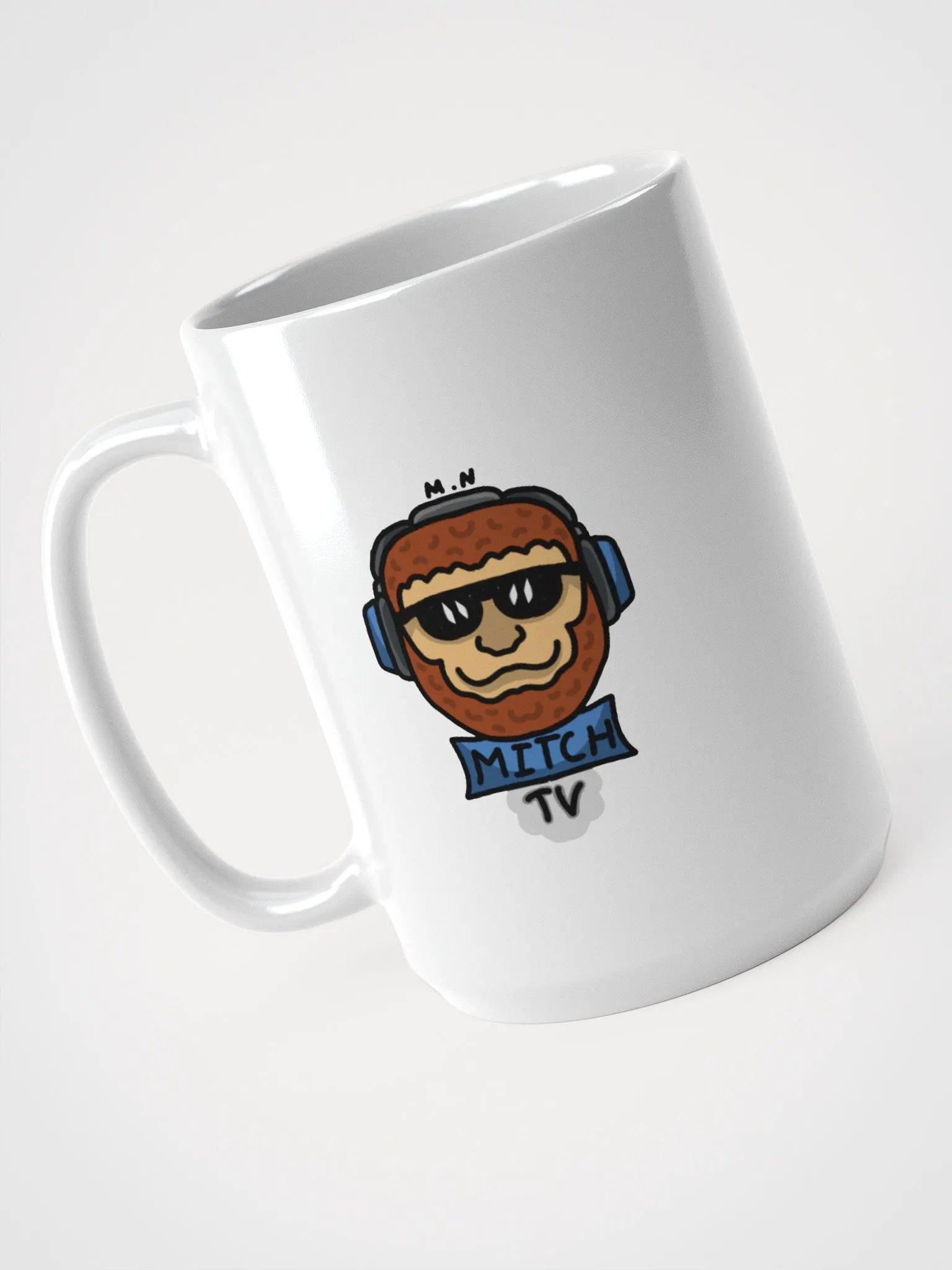 MITCH TV Cartoon Headphones Mug product image (3)