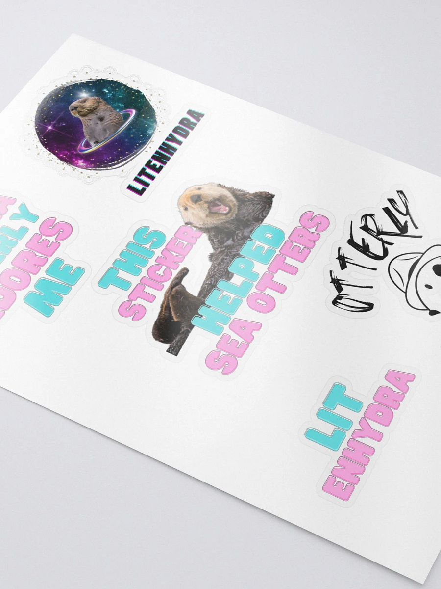 LIMITED EDITION OTTER STICKER SET product image (3)