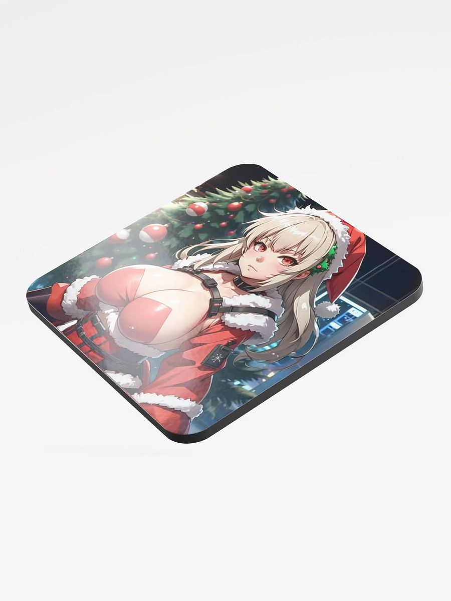 Festive Anime Santa Cork Coaster product image (3)