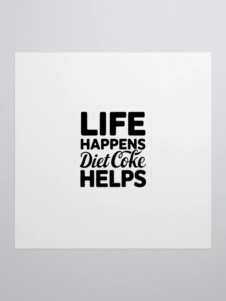 LIFE HAPPENS Diet Coke Sticker Pack product image (1)