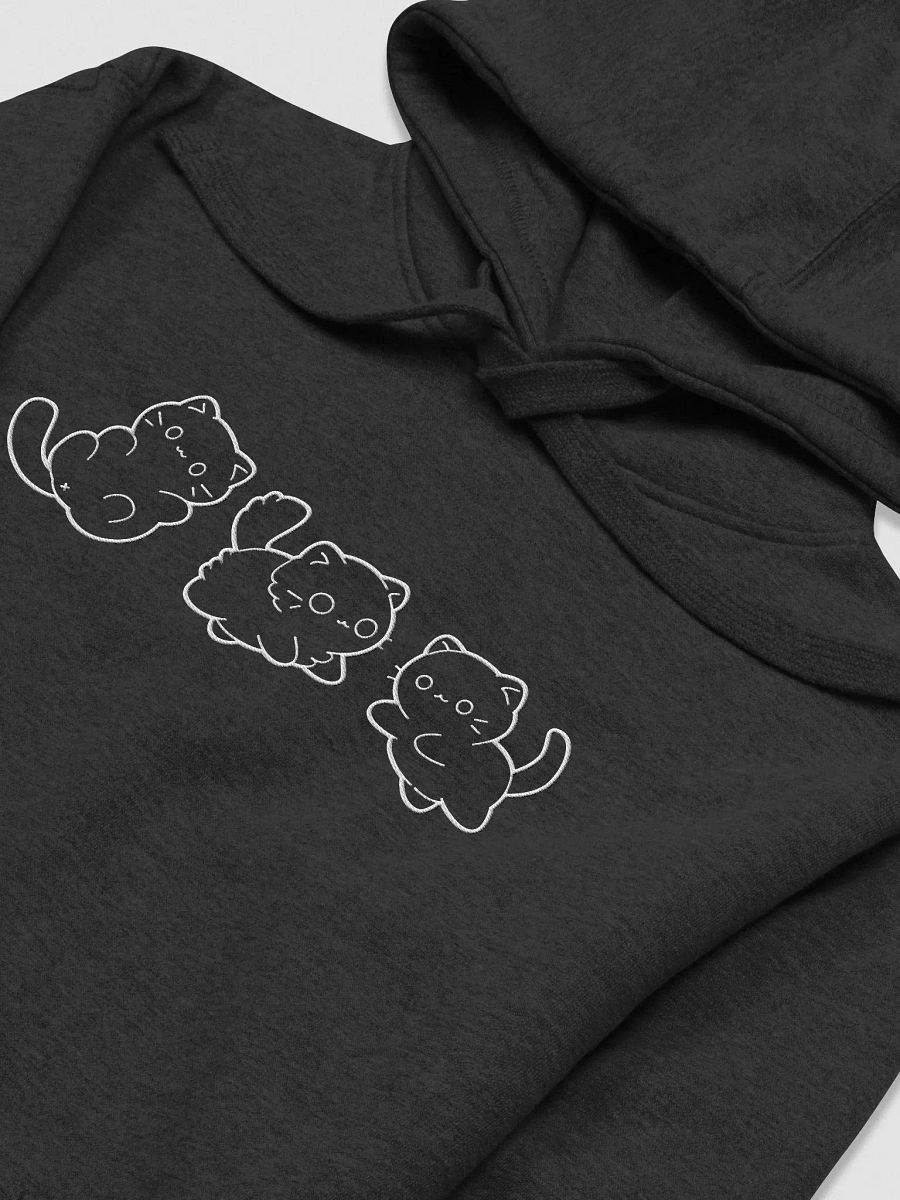 Embroidered Cat Chat Crew Hoodie product image (3)